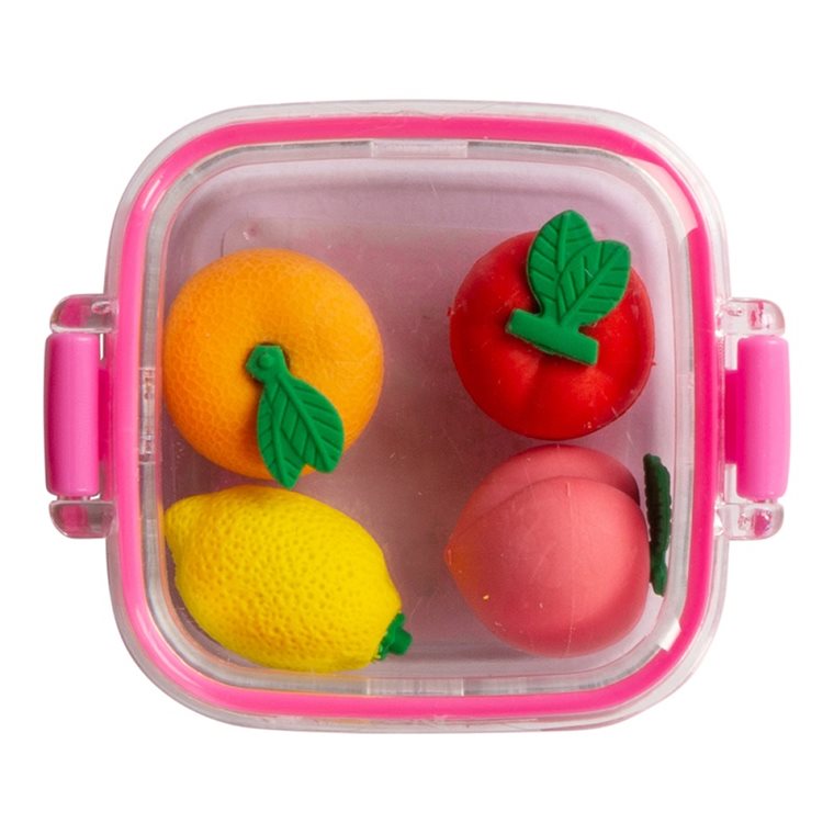 Product Image for Pyyhekumit Hedelmät 4 kpl