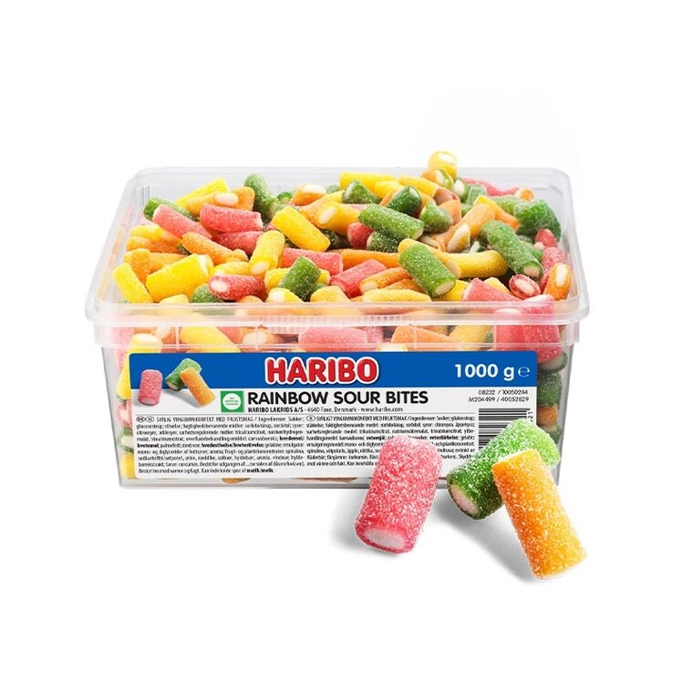 Product Image for Haribo Rainbow Sour Bites 1 kg