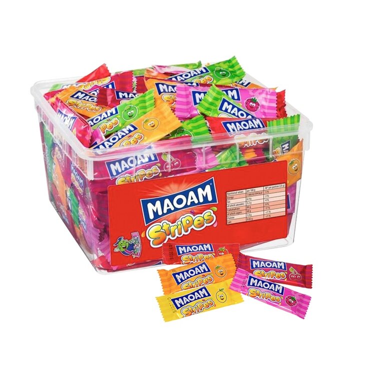 Product Image for Haribo Maoam Stripes Megapakkaus 1,05 kg