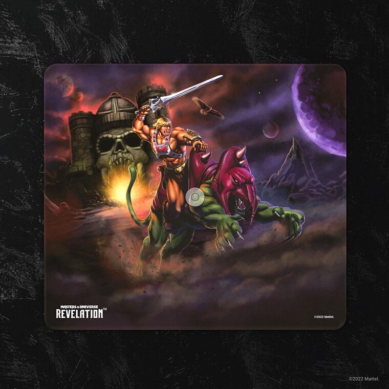 Product Image for Masters of the Universe - Hiirimatto He-Man and Battle Cat 25 x 22 cm