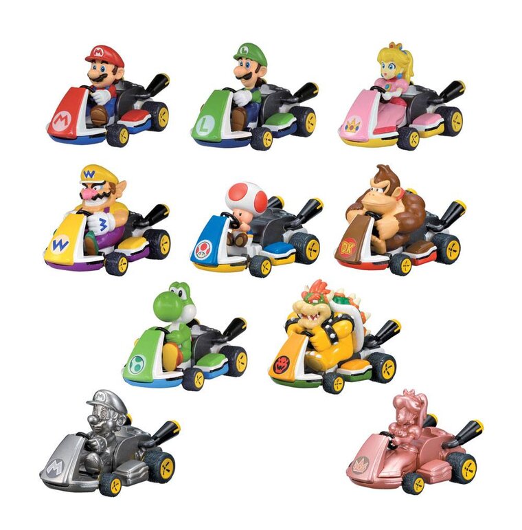Product Image for Super Mario, Mystery Pack Hahmot Mario Kart lajttelematon