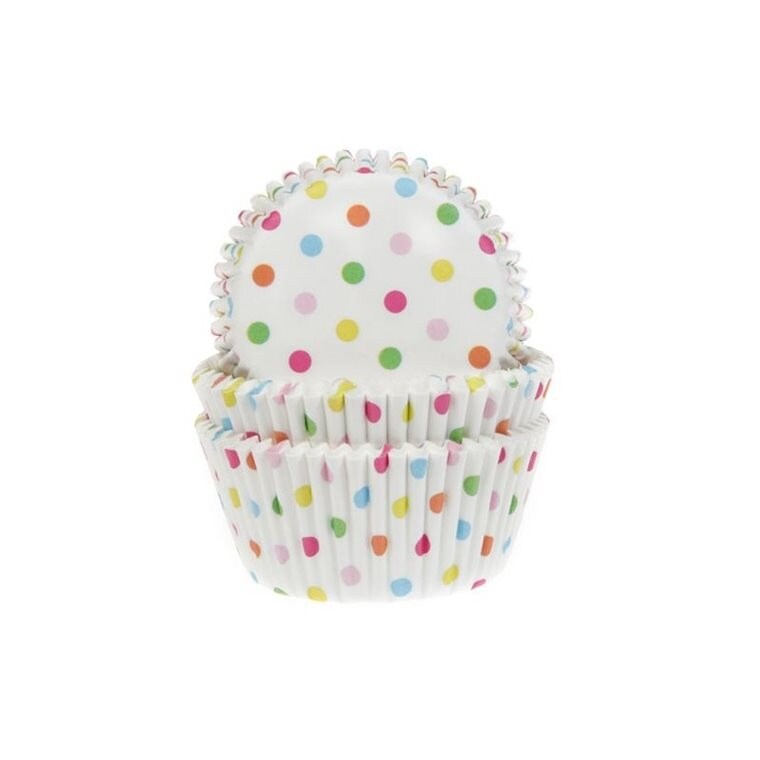 Product Image for Muffinssivuoat - Värikkäät Pilkkut 50 kpl