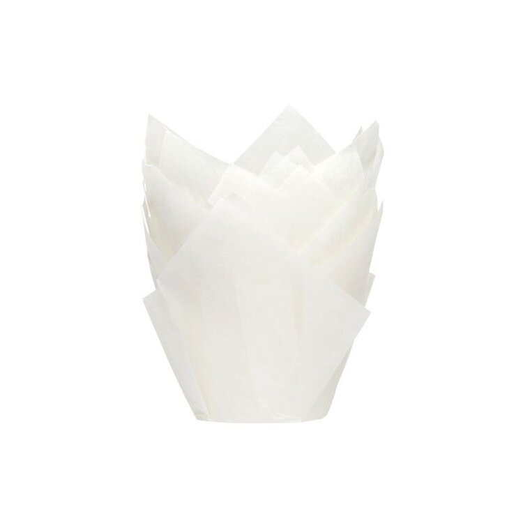 Product Image for House of Marie - Muffinssivuoat Tulipan Valkoinen