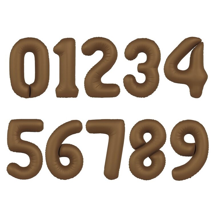 Product Image for Numeroilmapallot Matta Suklaanruskea 86 cm