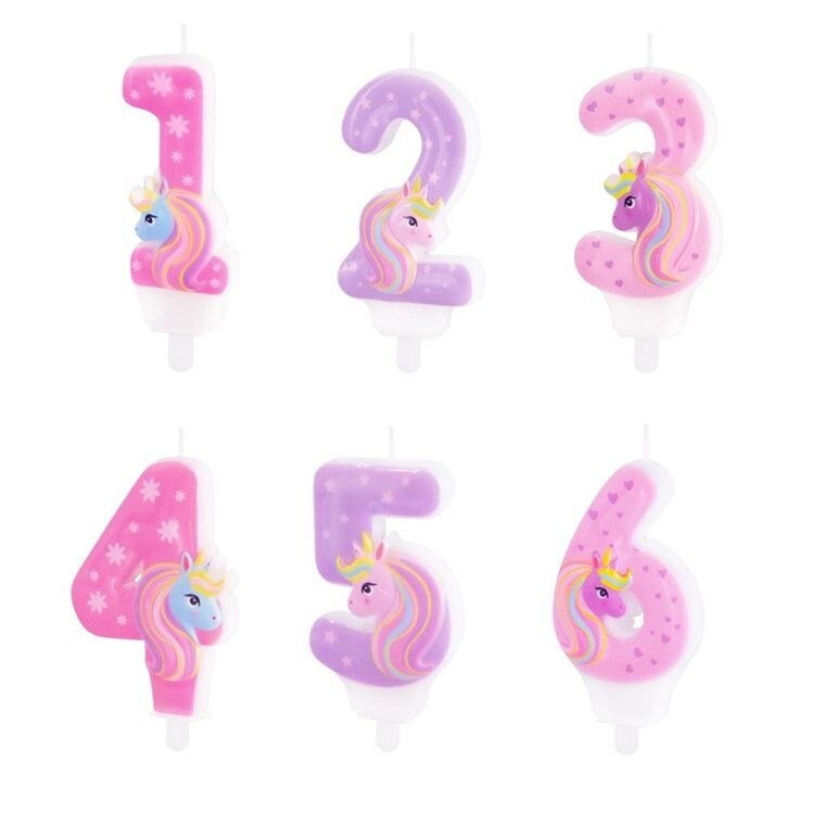 Product Image for Kakkukynttilä Unicorn 1-6 vuotta