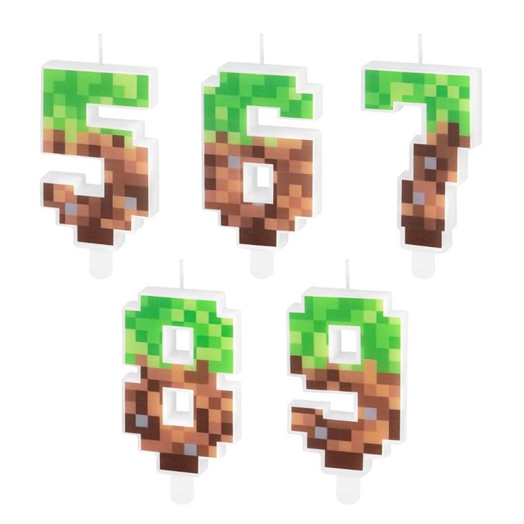 Product Image for Kakkukynttilä Pixel 5-9 vuotta