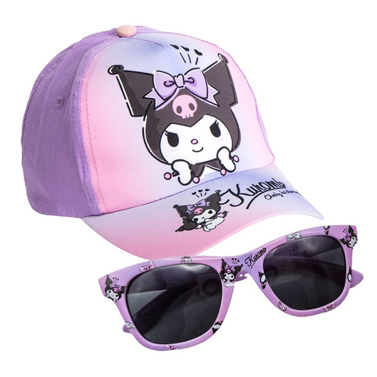 Product Image for Hello Kitty Kuromi - Lippis ja aurinkolasit lapsille