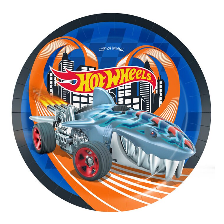 Product Image for Hot Wheels - Pahvilautaset 18 cm 8 kpl