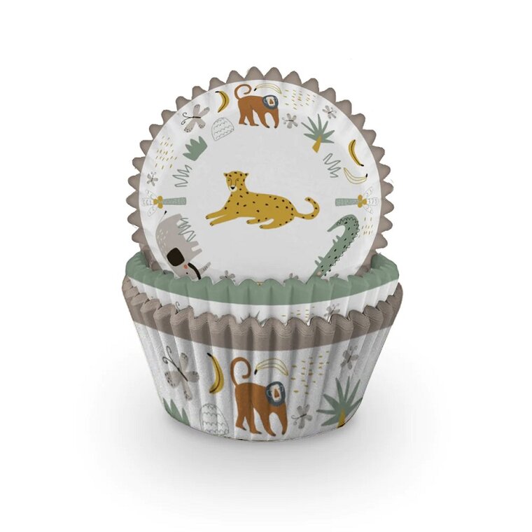 Product Image for Muffinssivuoat - Safarieläimet 60 kpl