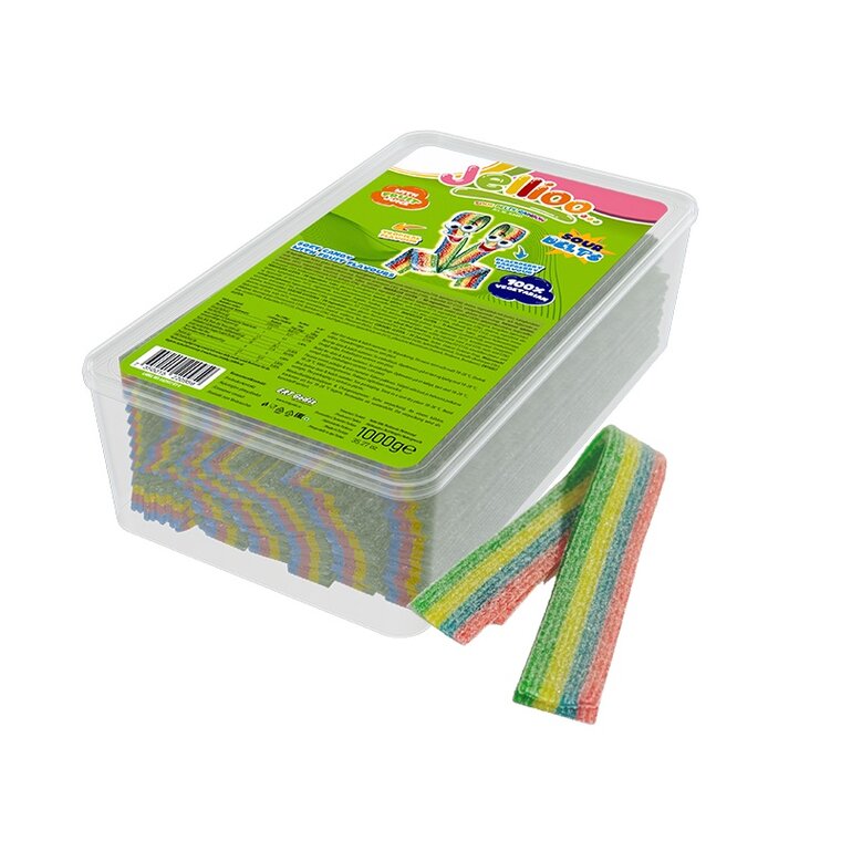 Product Image for Jellio Kirpeät nauhat Sateenkaari 1 kg
