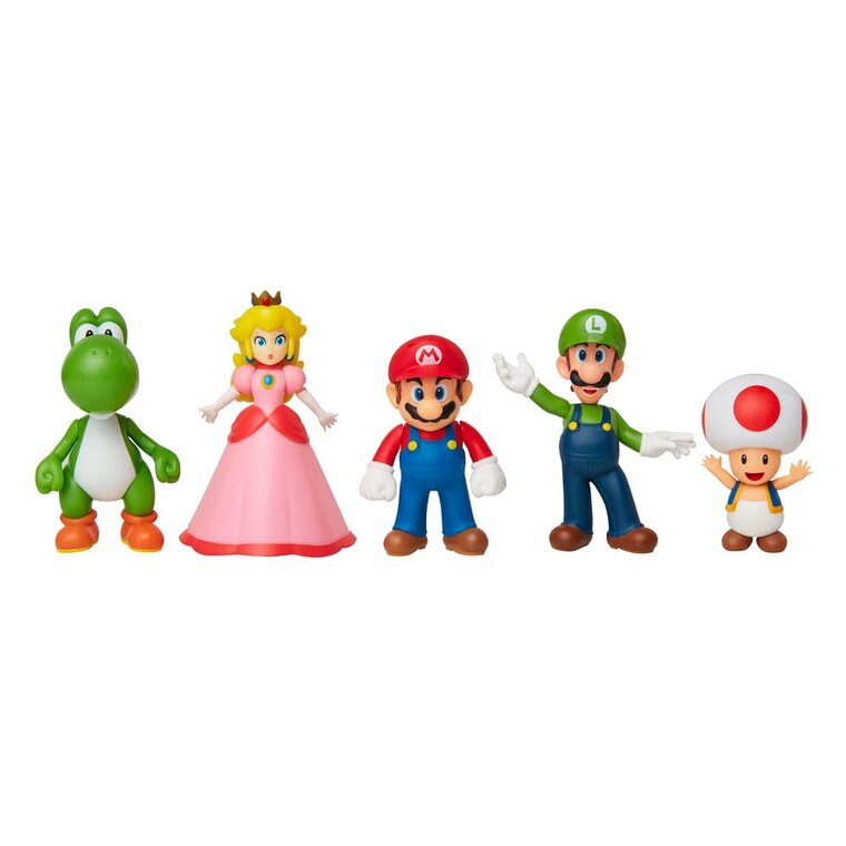 Product Image for Super Mario Bros - Keräilyhahmot Mario & Friends 5 kpl