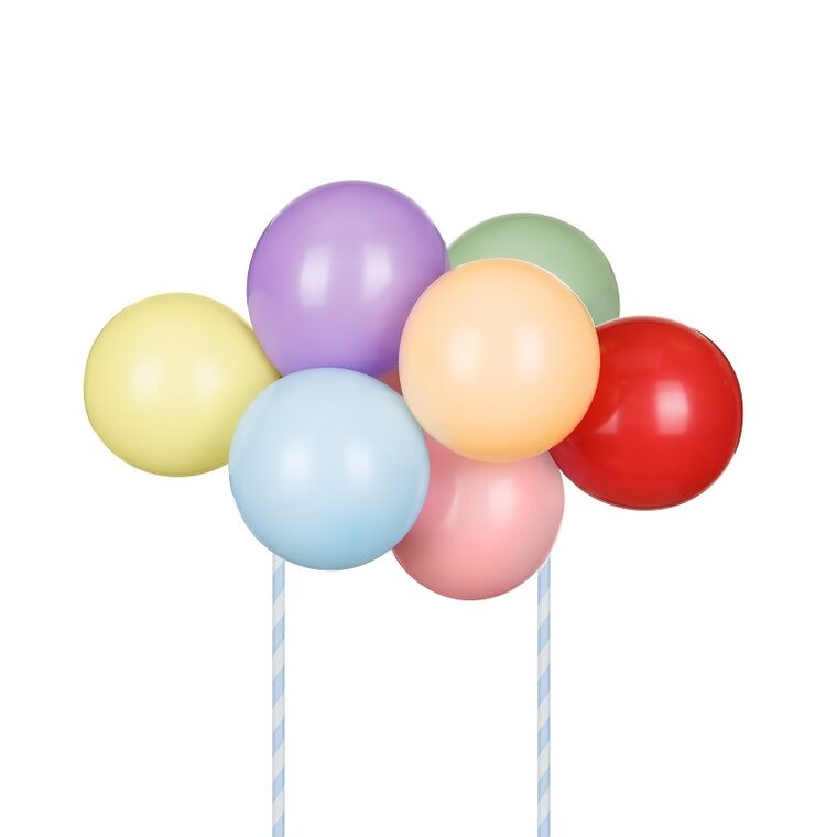 Product Image for Cake Topper Ilmapallosetti Sateenkaari