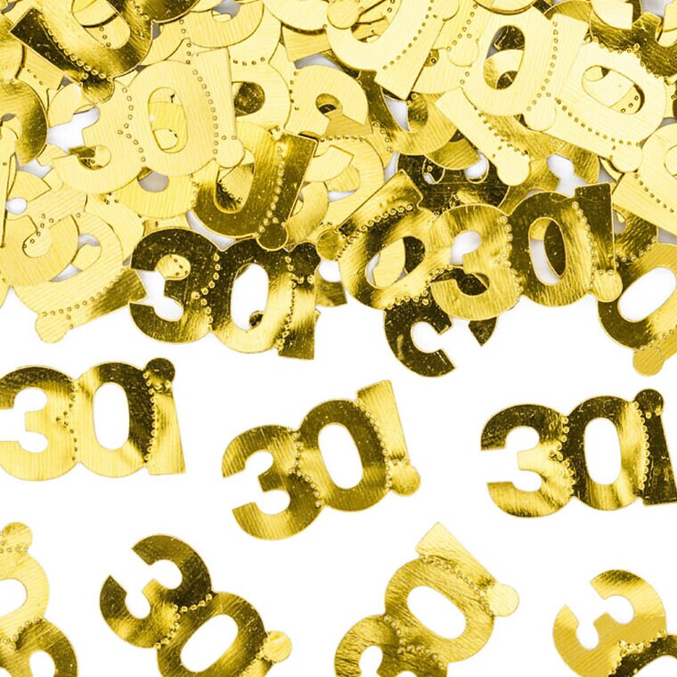Product Image for Kultakonfetti 30 vuotta