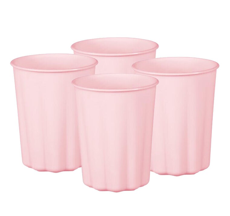 Product Image for Muovimukit, Pastellinroosa 220 ml 4 kpl