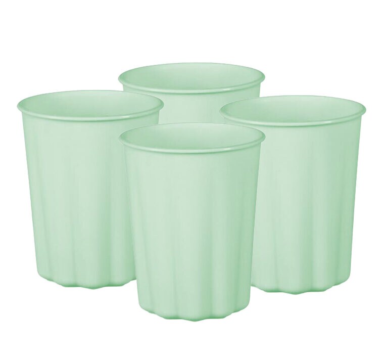 Product Image for Muovimukit, Pastellinvihreä 220 ml 4 kpl