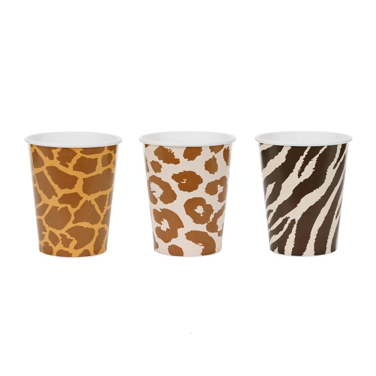 Product Image for Pahvimukit Safarikuviolliset 6 kpl