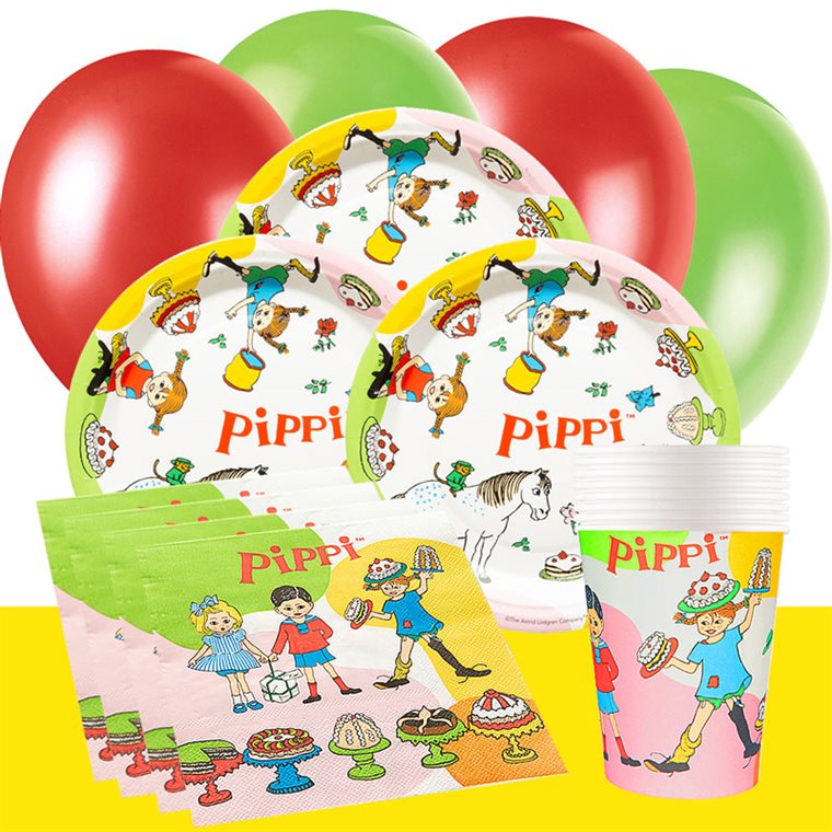 Product Image for Peppi Pitkätossu Juhlasetti 8-16 hengelle