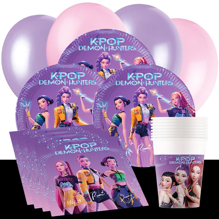 Product Image for K-Pop Demon Hunters Juhlasetti 8-16 hengelle