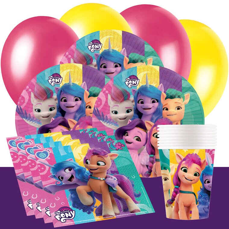 Product Image for My Little Pony Juhlasetti 8-16 hengelle