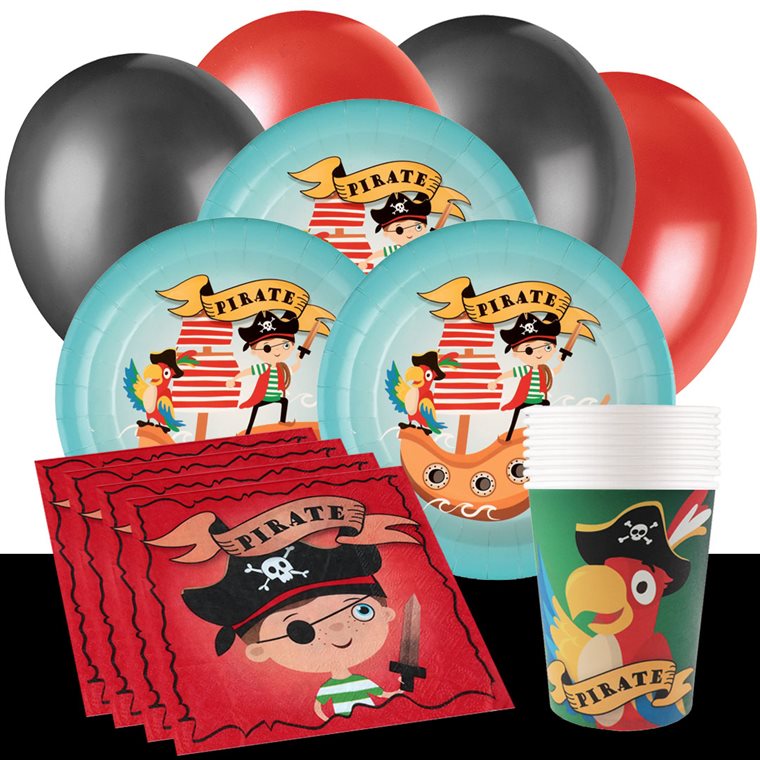 Product Image for Pienet merirosvot - Juhlasetti 10-20 henkilöä