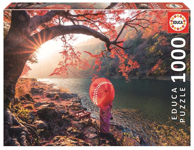 Product Image for Educa Palapeli, Sunrise on the Katsura River - Japan 1000 palaa
