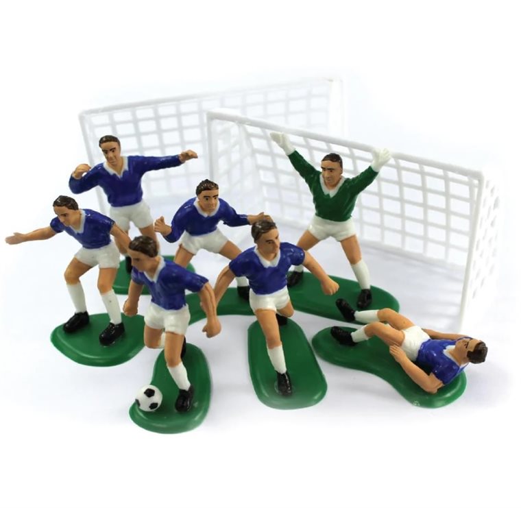 Product Image for Kakkukoriste - Jalkapallomaali pelaajien kanssa 9 kpl