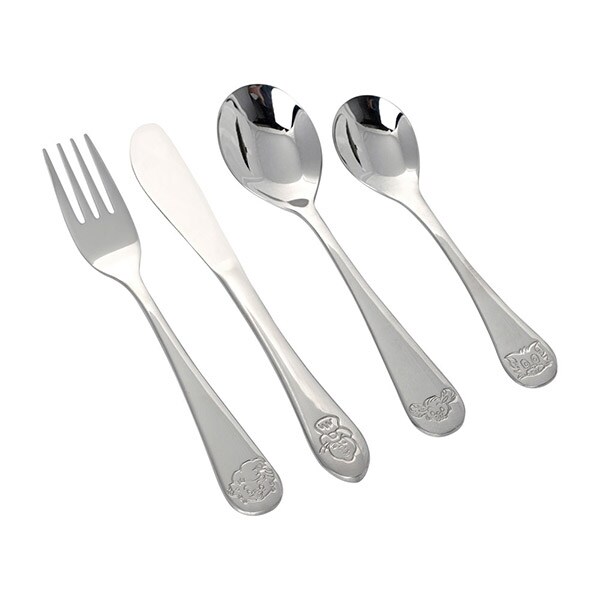Product Image for Maailman vahvin Nalle, aterimet ruostumattomasta teräksestä