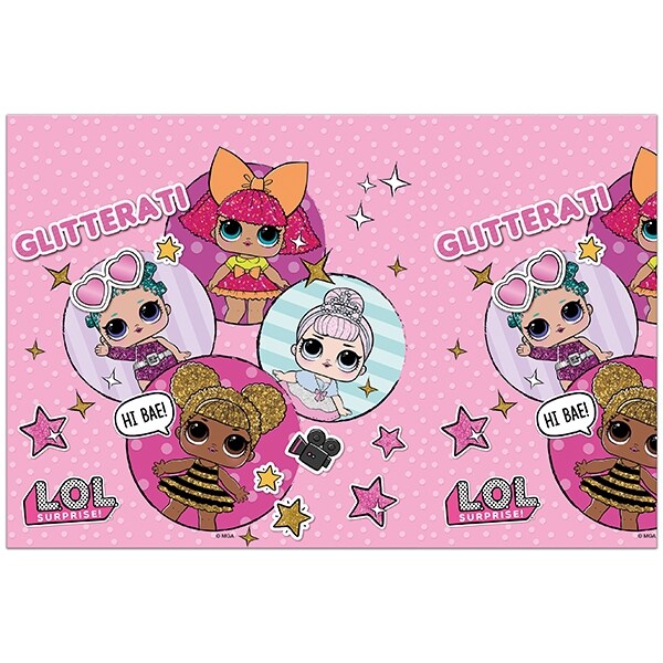 Product Image for LOL Glitterati Metallic - Pöytäliina 120 x 180 cm