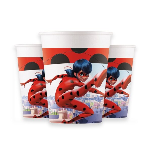Product Image for Miraculous Ladybug - Pahvimukit 8 kpl
