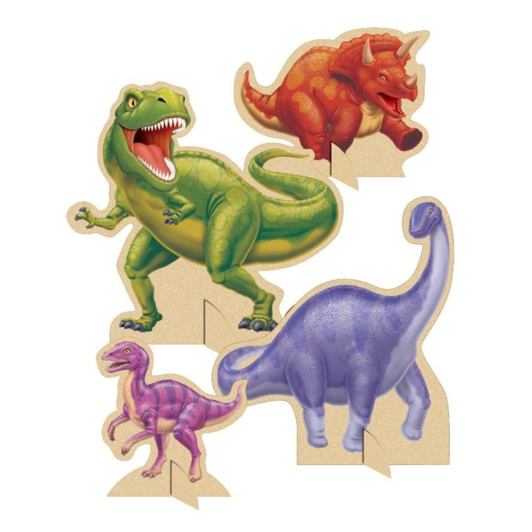 Product Image for Dinosaurusseikkailu - Pöytäkoristeet 4 kpl