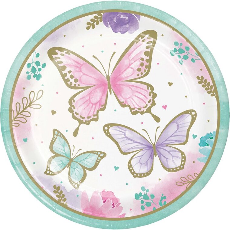 Product Image for Hohtava Perhonen - Lautaset 8 kpl