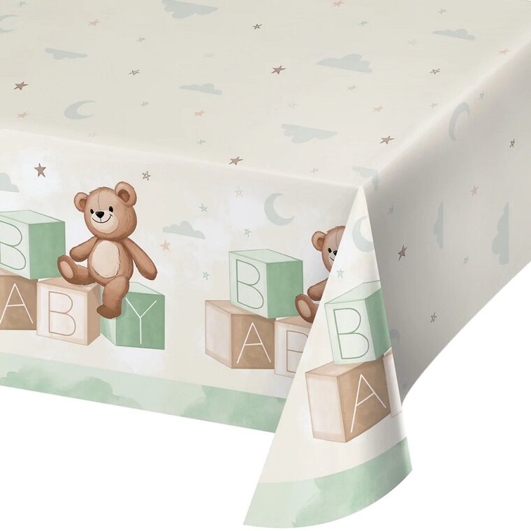 Product Image for Nallekarhu Babyshower - Pöytäliina 137 x 259 cm