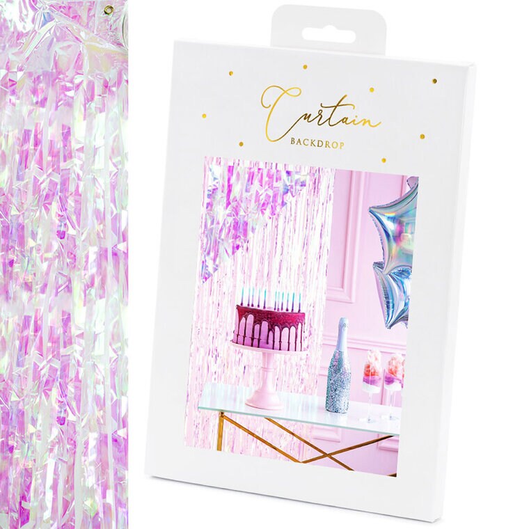 Product Image for Taustaverho Iridescent 90 x 250 cm