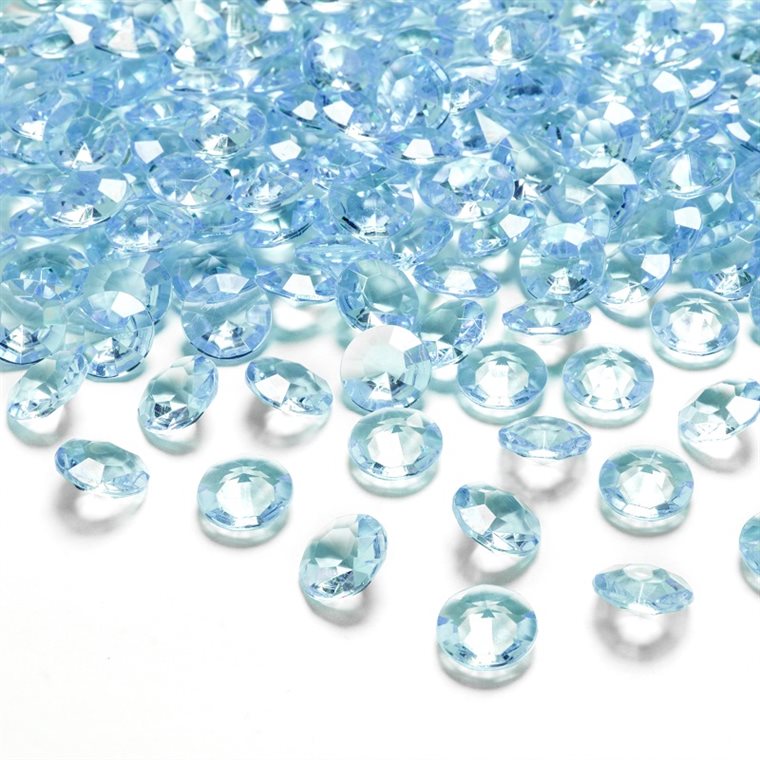 Product Image for Timanttikonfetti - Vaaleansininen 100 kpl