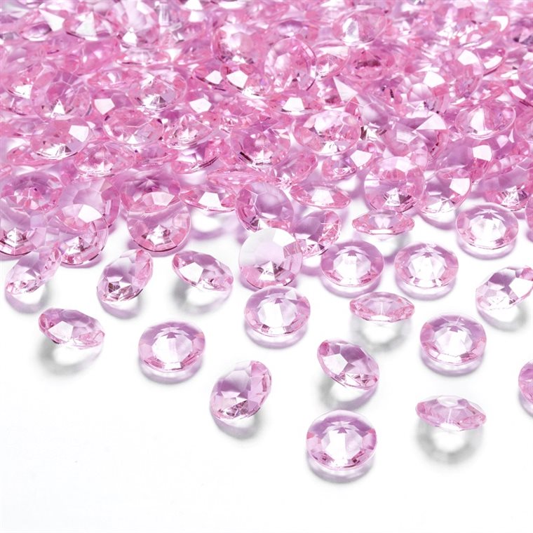 Product Image for Timanttikonfetti - Pinkki 100 kpl