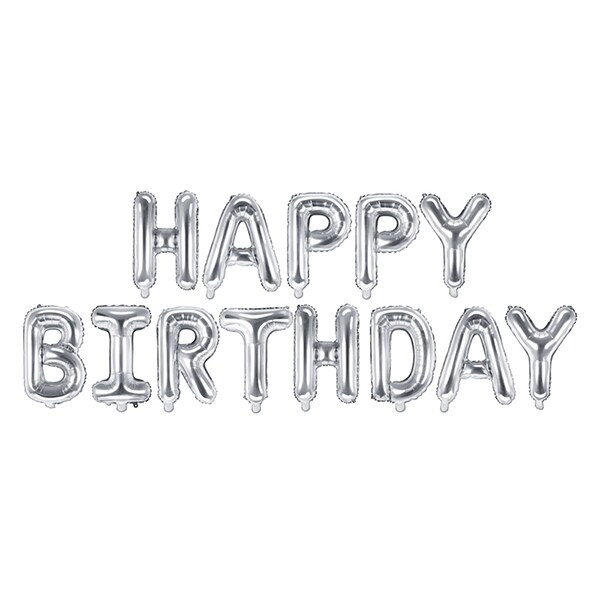 Product Image for Ilmapalloviiri, Happy Birthday Hopea (PD)