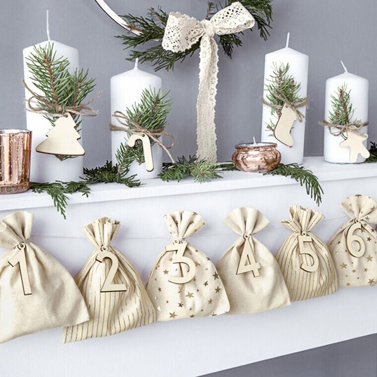 Product Image for DIY Adventtikalenteri - Kangaspussit