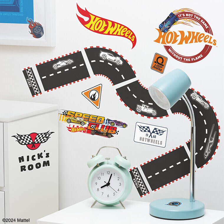 Product Image for Hot Wheels Seinäkoristeet 143 osaa