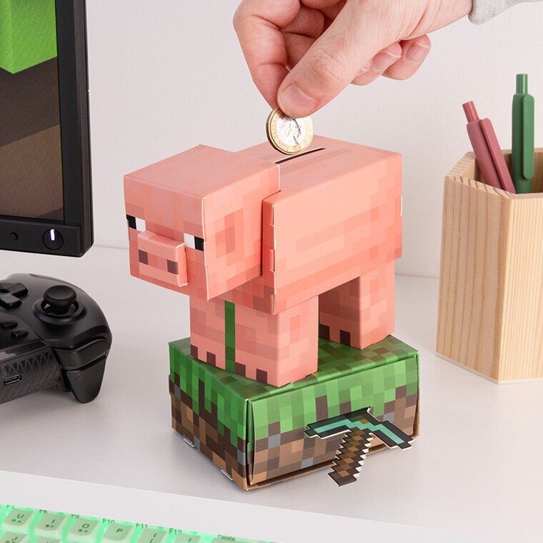 Product Image for Minecraft - Rakenna oma säästöpossu