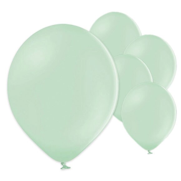 Product Image for Ilmapallot Pistaasinvihreässä Pastellivärissä 30 cm, 50 kpl