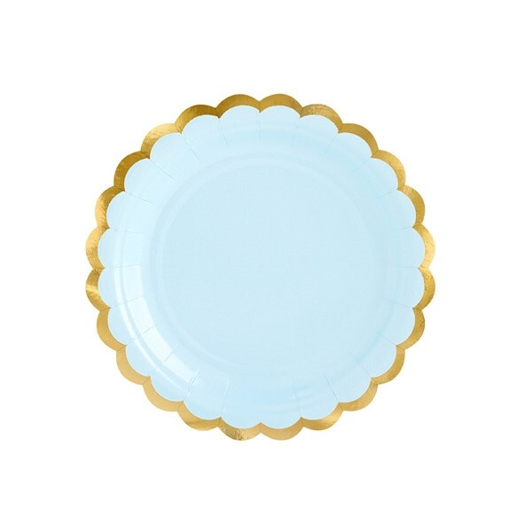Product Image for Lautaset - Pastellinsininen 18 cm 6 kpl