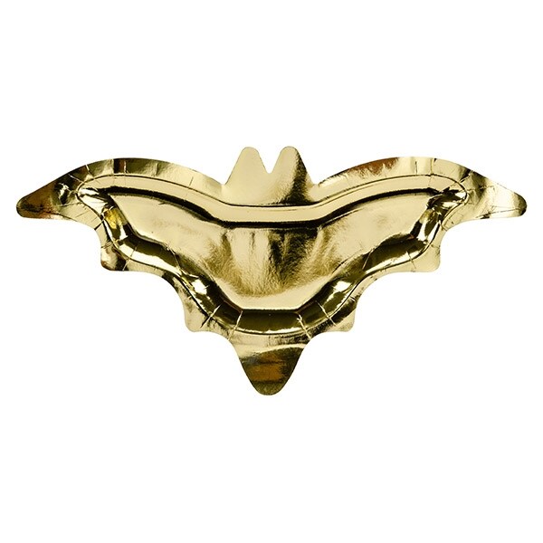 Product Image for Lautaset Lepakko kulta 6 kpl