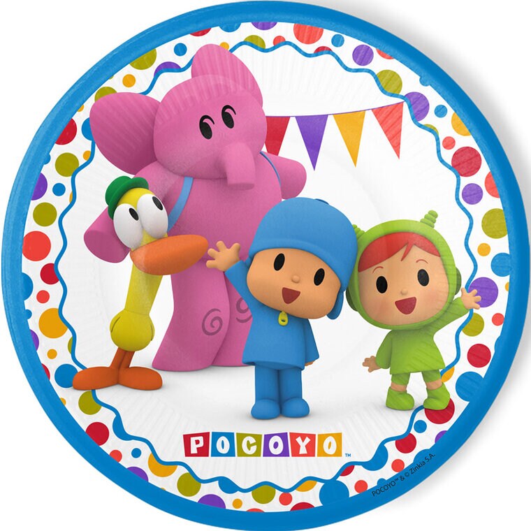 Product Image for Pocoyo - Lautaset 8 kpl