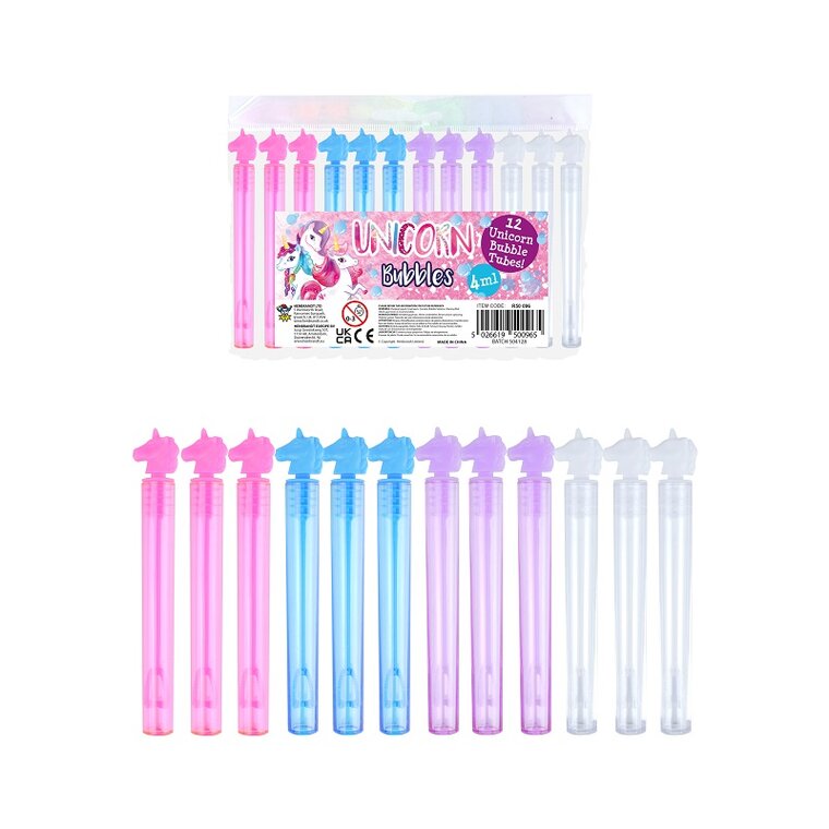 Product Image for Saippuakuplat Yksisarviset 12 kpl