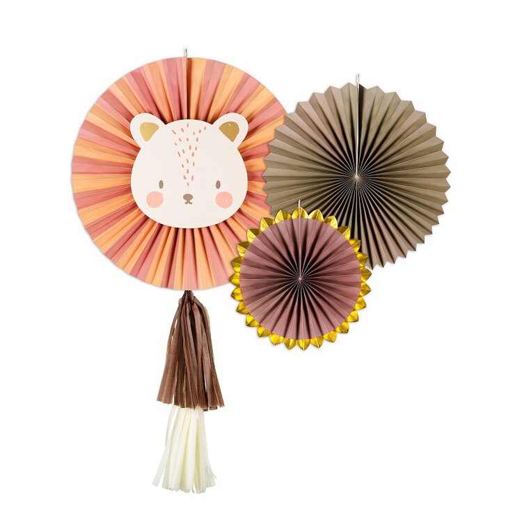 Product Image for Riippuvat koristeet - Leijona 3 kpl