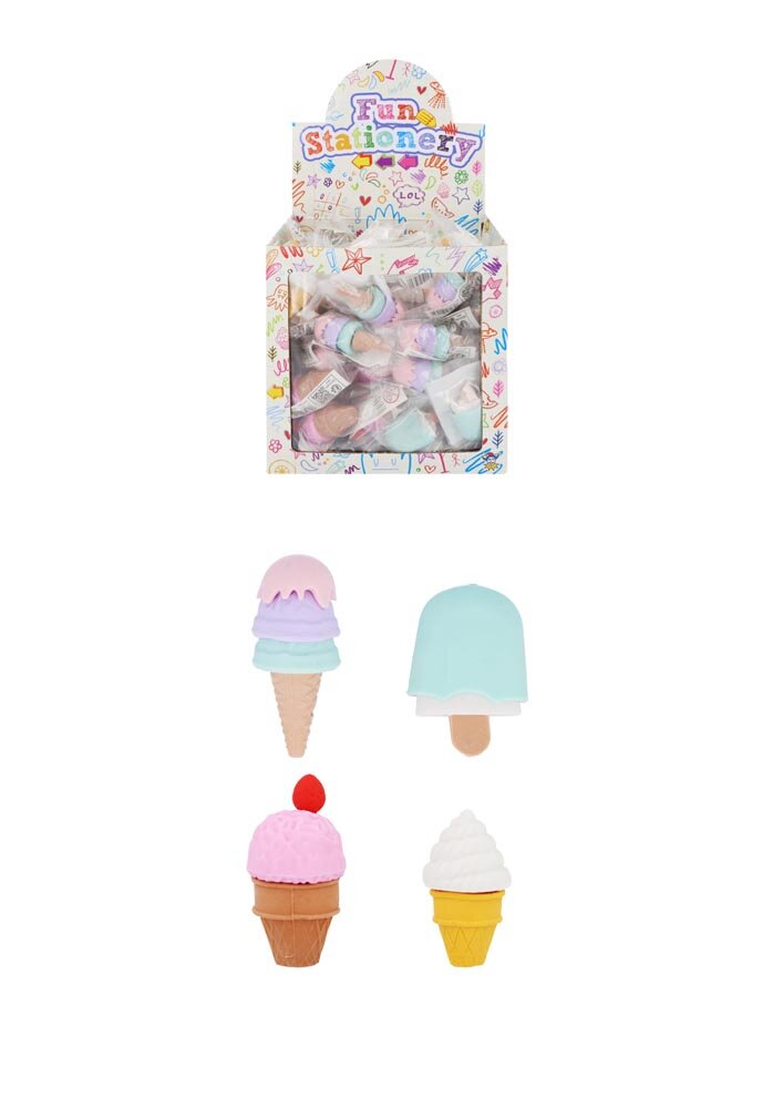 Product Image for Pyyhekumi Jäätelöt 4,5 cm