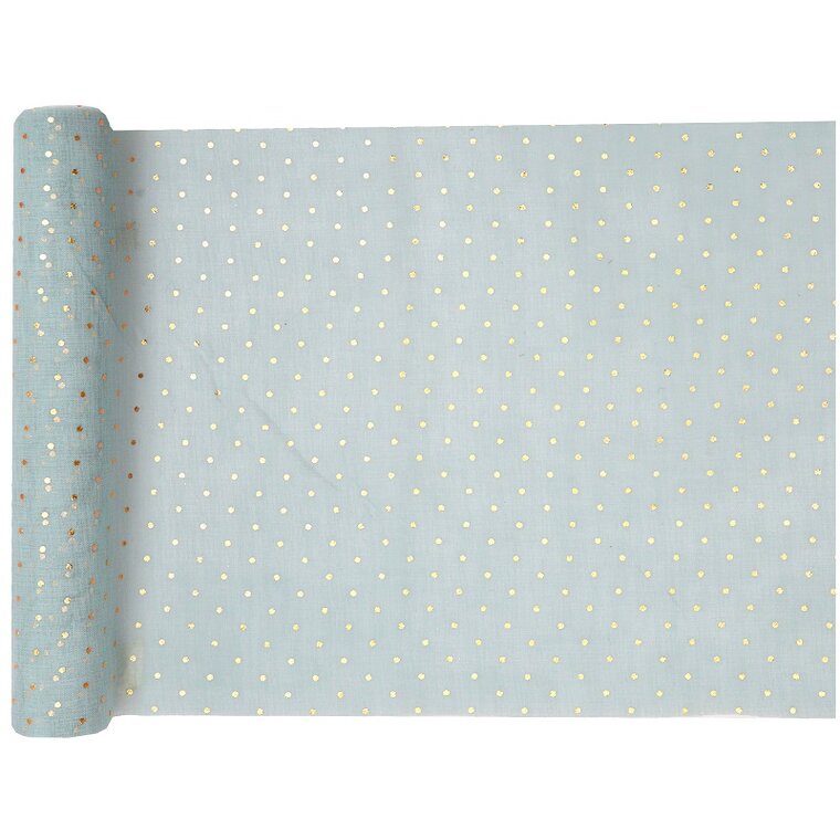 Product Image for Kaitaliina - Vaaleansininen kultapisteillä 3 metriä