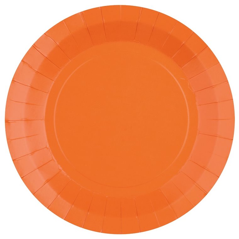 Product Image for Pahvilautaset 22,5 cm - Oranssi 10 kpl