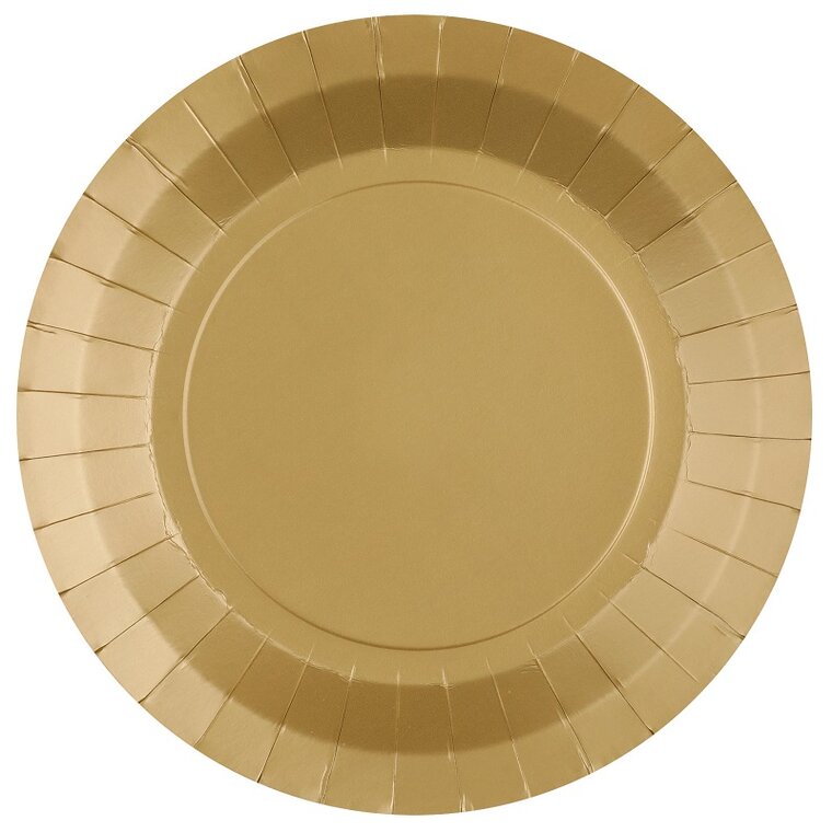 Product Image for Lautaset 22,5 cm - Kulta 10 kpl