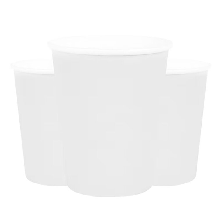 Product Image for Pahvimukit 250 ml - Valkoinen 10 kpl
